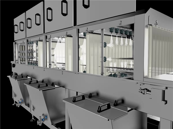 洗筐機，泡菜筐子清洗機，醬菜筐子清洗機，