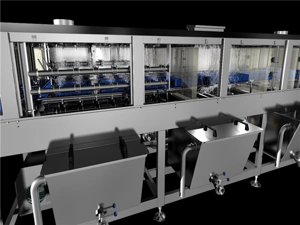 食品筐清洗機,高壓水流清洗,消毒清洗一次完成 食品筐清洗機,高壓水流清洗,消毒清洗一次完成