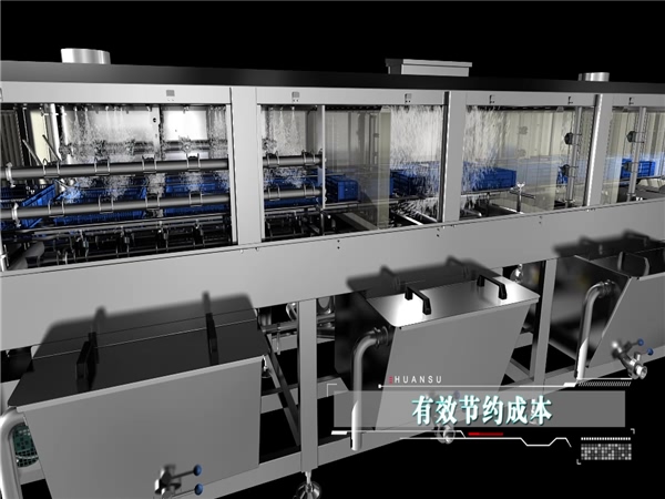 供應洗筐機，周轉箱清洗機，食品箱清洗