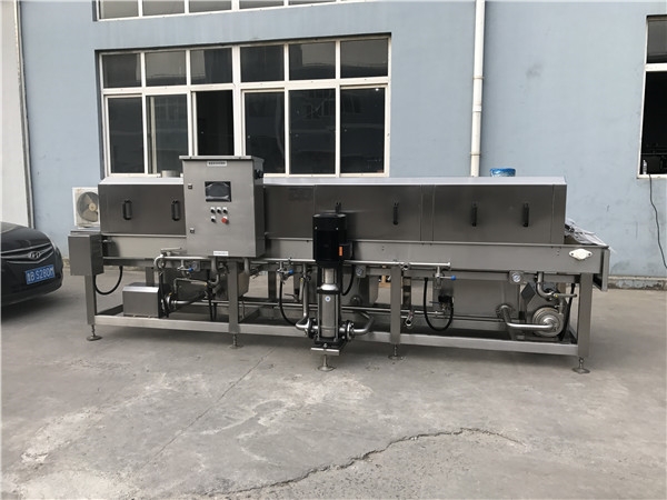 洗箱機采用巴氏滅菌法，清洗干凈