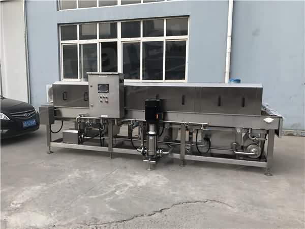 自動循環塑料箱清洗機價格 來樣設計方案圖片自動補水