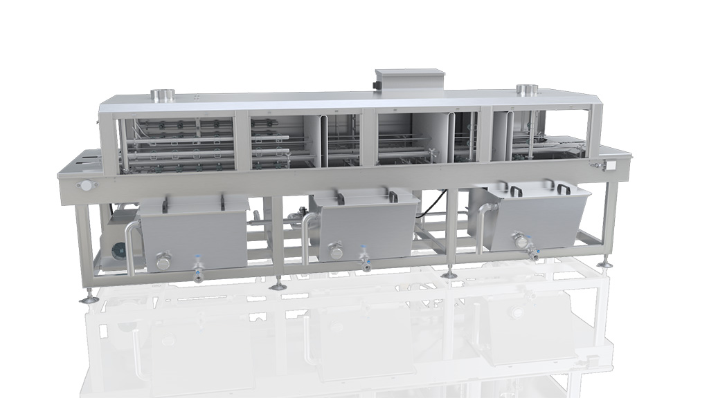 陽泉洗筐機 連續(xù)式噴淋清洗 陽泉洗筐機 連續(xù)式噴淋清洗